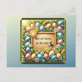 Tarjeta de Pascua personalizada