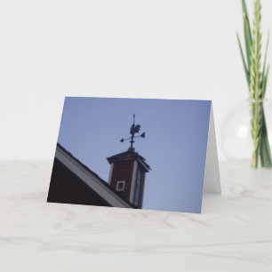 Tarjeta de Pascua "The Rooster Points the Way"