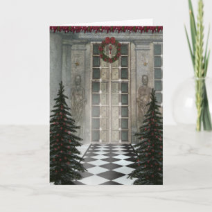 Tarjeta de Pasillo del navidad