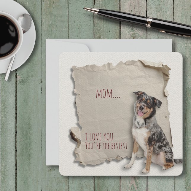 Tarjeta de Pastor de Aniversario del Día de la Mad (Mothers Day is a great time to show mom how special she is, but any day is a day to say I love you!)