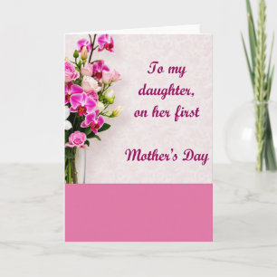 Tarjeta de patrón de damasco floral