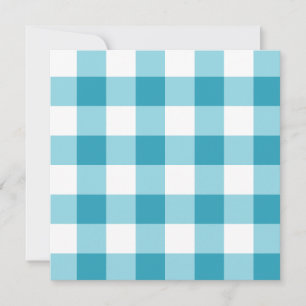 Tarjeta de patrón de Gingham