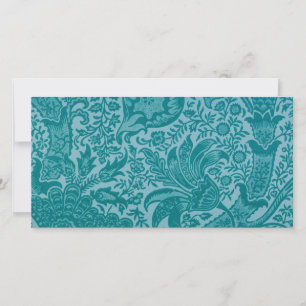 Tarjeta de patrón indio (de William Morris)