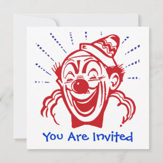 Tarjeta de payaso