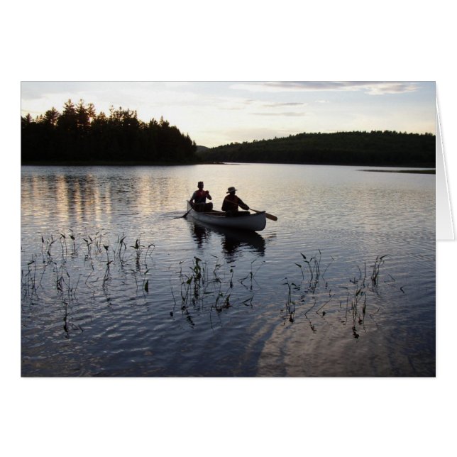 Tarjeta de paz Algonquin (Anverso (Horizontal))