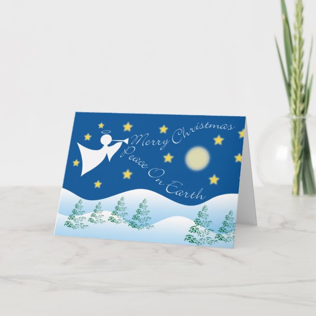 Tarjeta de Paz en la Tierra (Anverso)