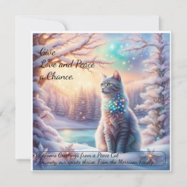 Tarjeta de Paz Global: Dale una oportunidad al amo