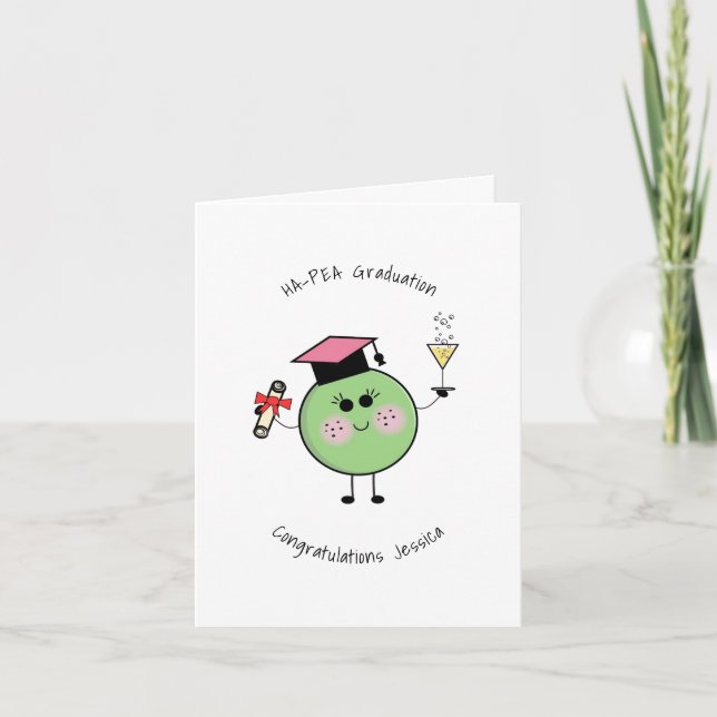 Tarjeta De Pea De Graduación Cuta (Anverso)