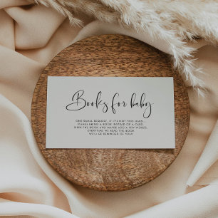 Tarjeta de pediatría para bebés elegante y moderna