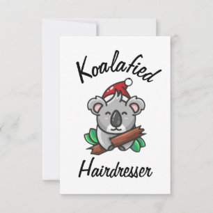 Tarjeta de peluquera Koalafied