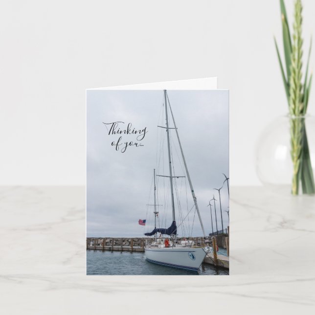 Tarjeta De Pensamiento Aparcado De Usted (Anverso)