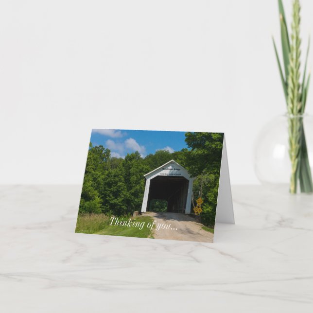 Tarjeta De Pensamiento De McAllister Bridge (Anverso)