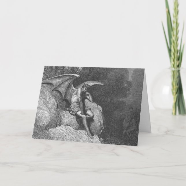 Tarjeta de pensamiento del solsticio de invierno (Anverso)