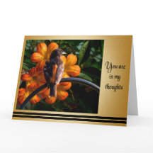 Tarjeta de Pensamiento Elegante para Ti