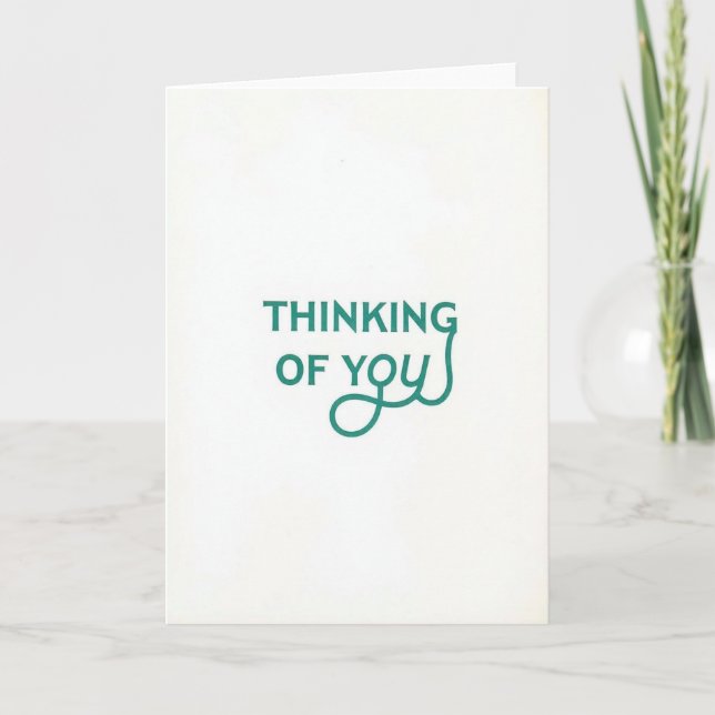 Tarjeta de Pensamientos de Esmeralda para Ti (Anverso)
