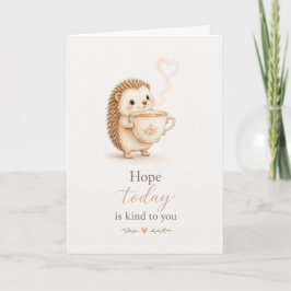 Tarjeta de Pensamientos para Ti con la Esperanza d