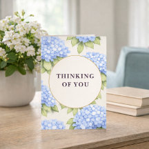 Tarjeta de Pensamientos para Ti | Flores de Horten
