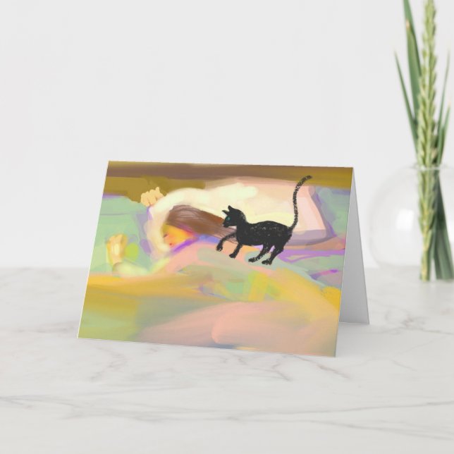 Tarjeta de pensando en ti (Anverso)