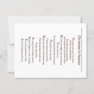 Tarjeta de Pérdida de un Ser Querido