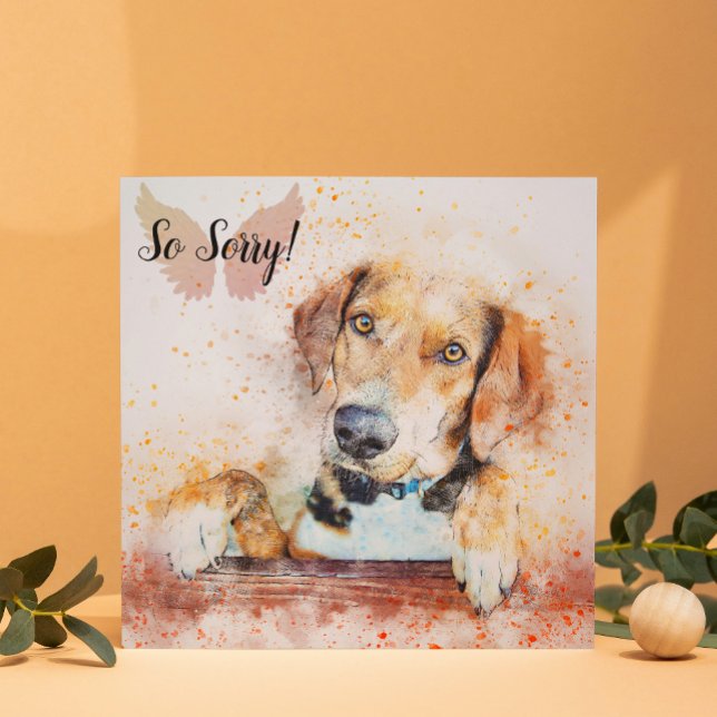 Tarjeta de pérdida de una mascota perro (Subido por el creador)