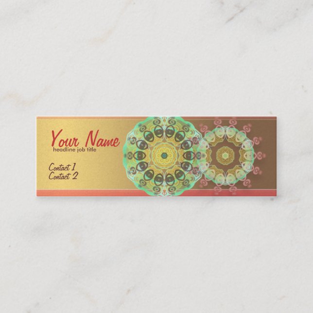 Tarjeta de perfil 2Circles (Anverso)