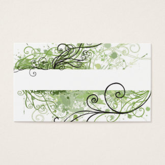 Tarjeta de perfil abstracta