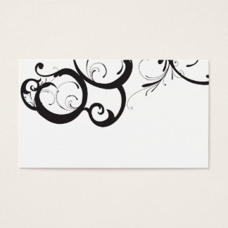 Tarjeta de perfil abstracta