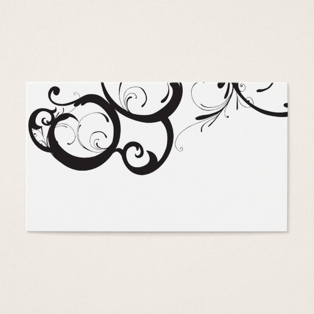 Tarjeta de perfil abstracta (Frente)