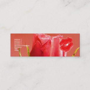 Tarjeta de perfil "Artista de maquillaje" Rosa Ros