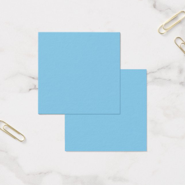 Tarjeta de perfil Baby Blue Square (Oficina)