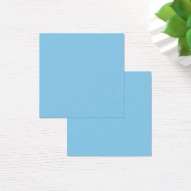 Tarjeta de perfil Baby Blue Square (Escritorio)