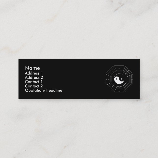 Tarjeta de perfil Bagua (Anverso)
