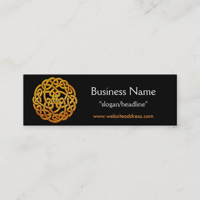 Tarjeta de perfil Celta Celta Golden D1b irlandesa (Anverso)