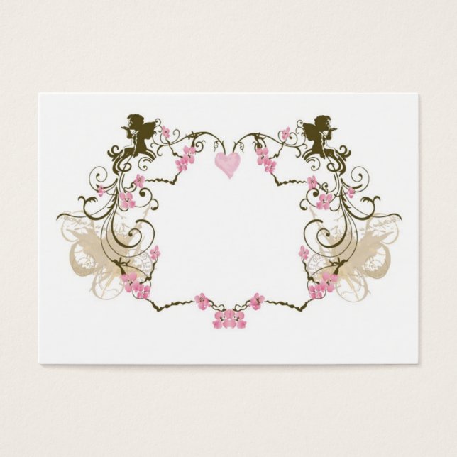 Tarjeta de perfil de ángeles (Frente)