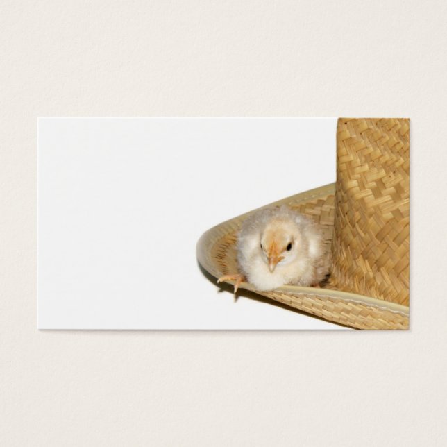 Tarjeta de perfil de bebé de niño de vaca (Frente)