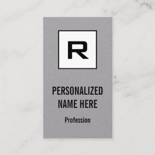 Tarjeta de perfil de Business Manager limpia, senc