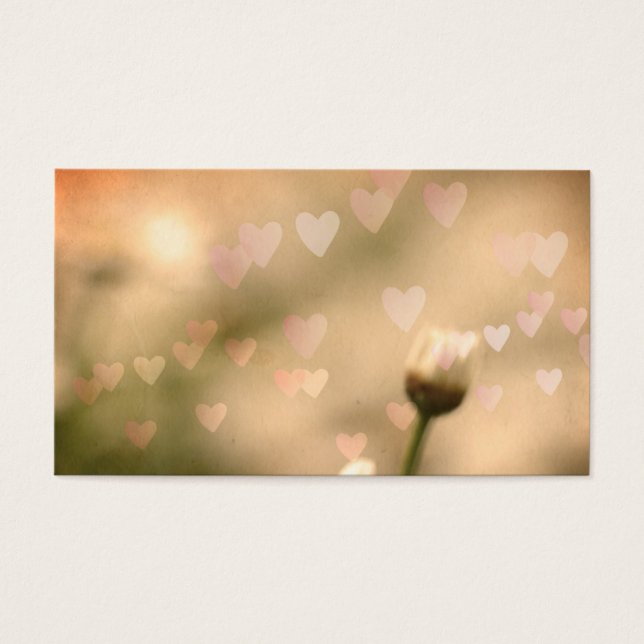 Tarjeta de perfil de corazón (Frente)