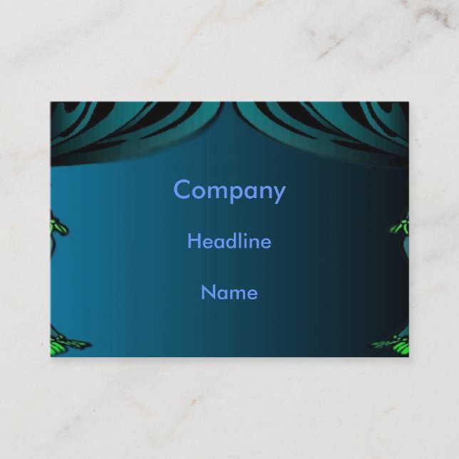 Tarjeta de perfil de cortina (Anverso)