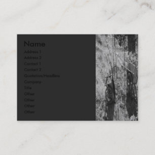 Tarjeta de perfil de flechas de ruedas antiguas