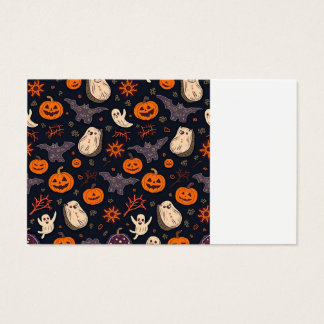 tarjeta de perfil de halloween