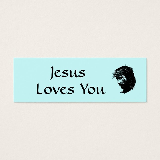 Tarjeta de perfil de Jesús (Frente)