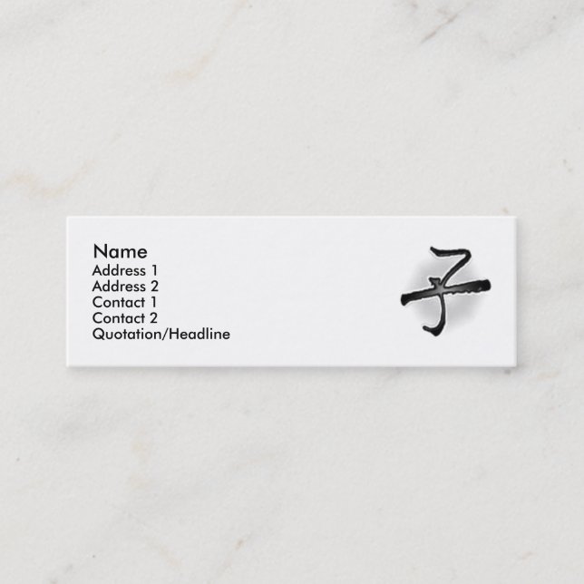 Tarjeta de perfil de la Rata Infantil (Anverso)