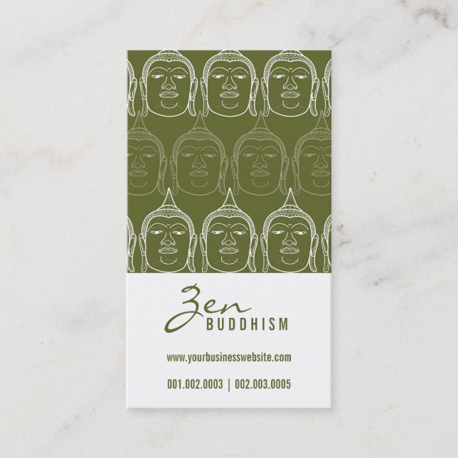 Tarjeta de perfil de la religión espiritual modern (Anverso)