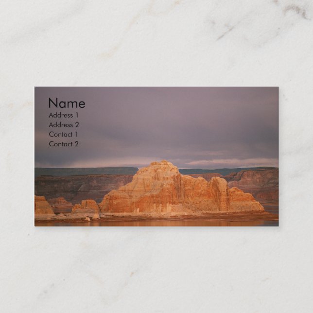 Tarjeta de perfil de Lake Powell (Anverso)