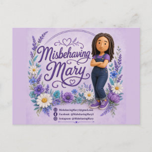 Tarjeta de perfil de Mary descarada