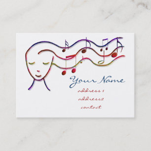 tarjeta de perfil de música