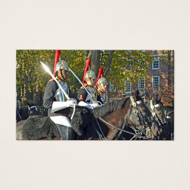 Tarjeta de perfil de paginación de Londres (Frente)