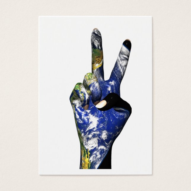 Tarjeta de perfil de paz (Frente)