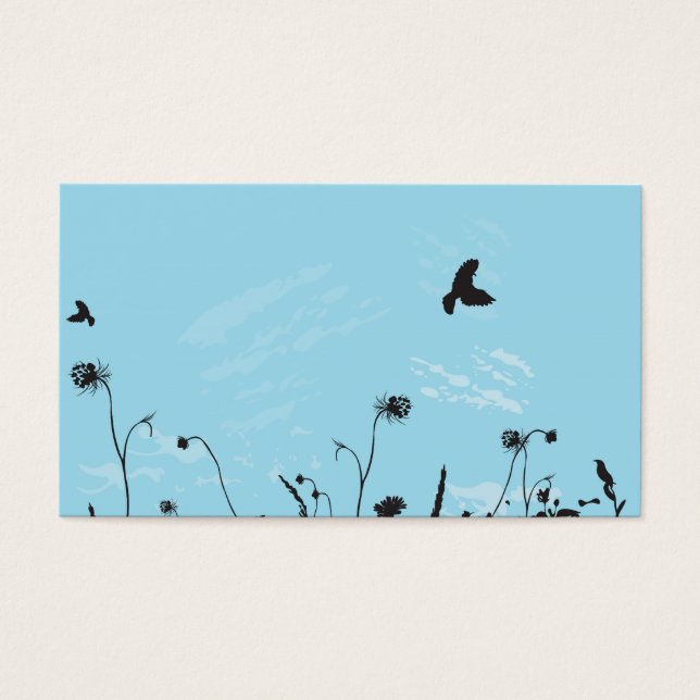 Tarjeta de perfil de primavera (Frente)