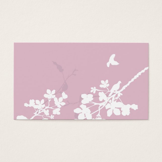 Tarjeta de perfil de primavera (Frente)